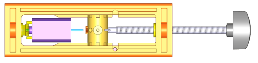 diagrama de colocación de motor para clavar piñon